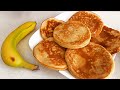 How to make pancakes  easy banana pancakes  recipe