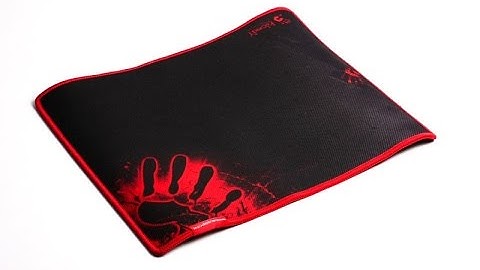 Распаковка и обзор игрового коврика "A4Tech Bloody B-081"