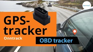 Onntrack OBD GPS-tracker| Eenvoudige installatie, Plug & Play