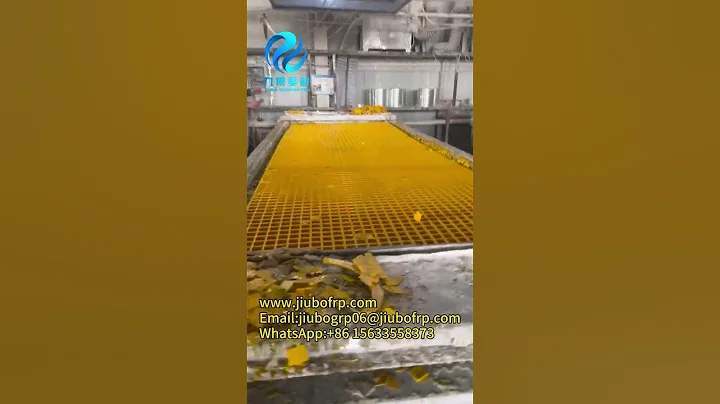 fiberglass grating. Stronger, smarter, and safer. #machine #frptank #frpgrating #grp #frpproducts