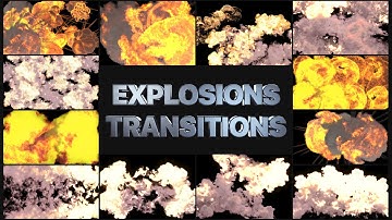 Explosion transitions Preview Unity