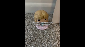 both are icons i fear #taylorswift #swifties #taylorsversion #sabrinacarpenter #erastour #funny