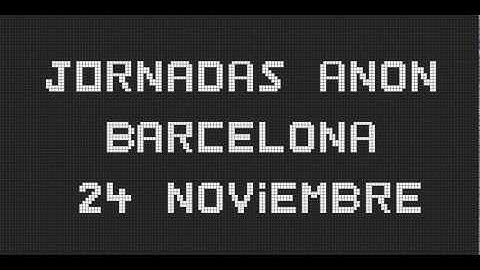 #JornadasAnon