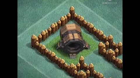 Upgrade Gaint cannon level 1 to Max level! Clash of clans