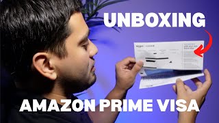 UNBOXING the Amazon Prime Visa! Adding Another Gem to My Credit Card Collection! 🔥