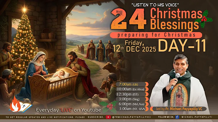 Listen to His Voice - 24 Christmas Blessings - Day 11