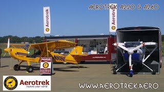 Aerotrek Aircraft, Aerotrek A220, Aerotrek A240, Aerotrek Aircraft On Floats, With Folding Wings.