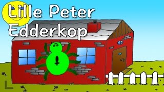 Vignette de la vidéo "Lille Peter Edderkop dansk"