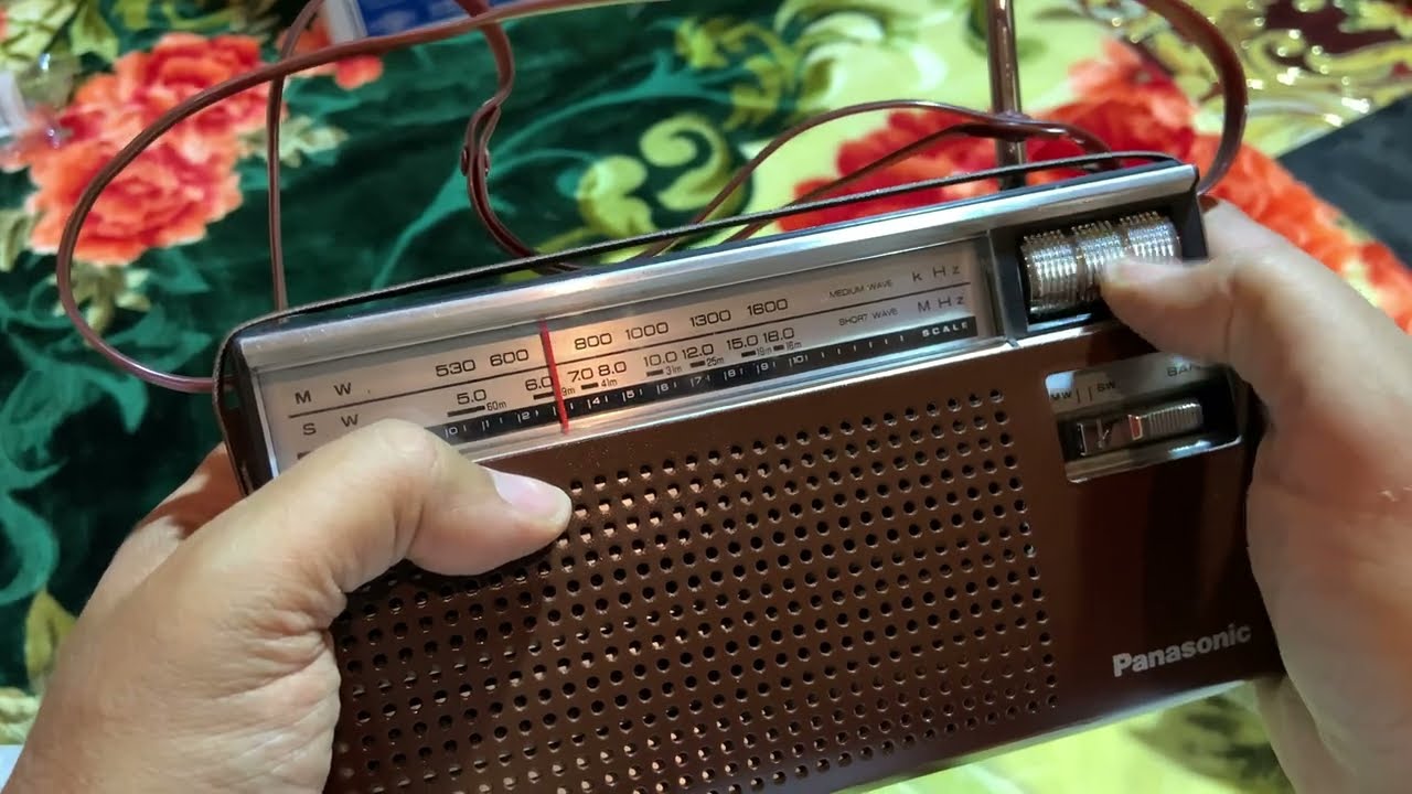 ゆ*う様 Panasonic TU-MHD500 Unboxing and Testing Panasonic R-218 D Rare Vintage Radio