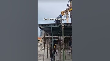 bend beam formwork installation