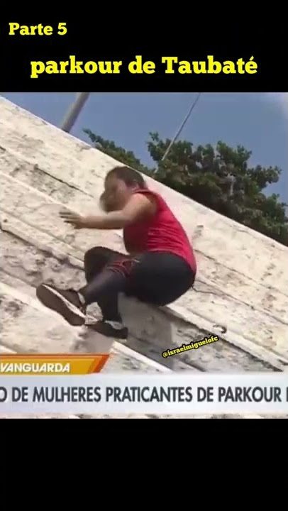 Silvio Luiz narrando o Parkour de Taubaté 