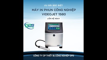 MÁY IN PHUN DATE VIDEOJET 1580+