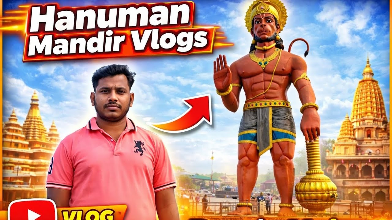 Deoria Mein Sabse Bada Hanuman Mandir 🔥 | Mandir Vlog 2026