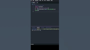 Flatten The List in Python 🔥 #python #coding #shorts