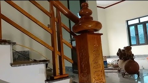 Những công đoạn của thợ mộc làm ra những bộ cầu thang