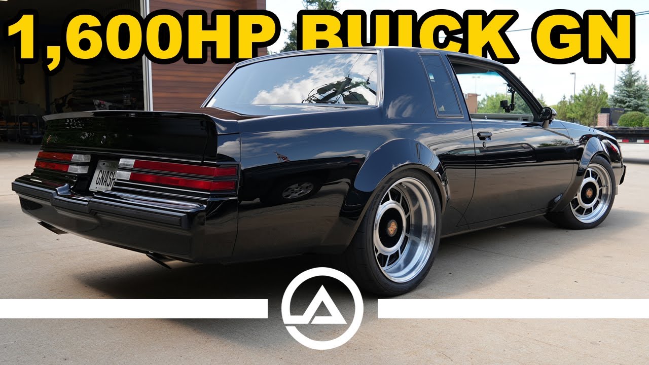 ⁣1600 hp Twin Turbo Buick Grand National Custom Built by Roadster Shop