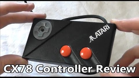 Atari 7800 CX78 Europad Controller Review - The No Swear Gamer Ep 166
