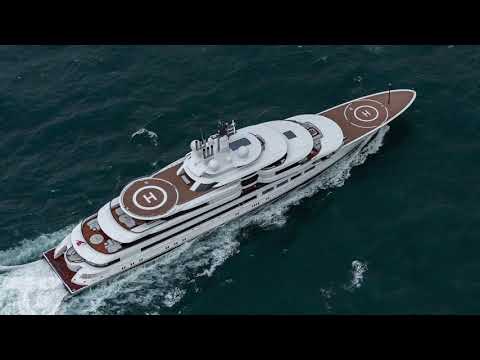 Arab Billionaire 140m Super Mega Yacht Scheherazade Youtube