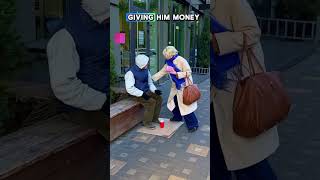 From Beggar to Security Guard in One Day!" 🚀#shorts