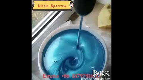 clear epoxy resin videos crystal clear resin and hardener with pigment