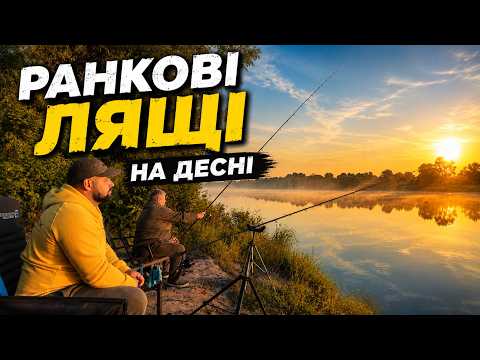 Ранкові лящі на Десні в Погребах