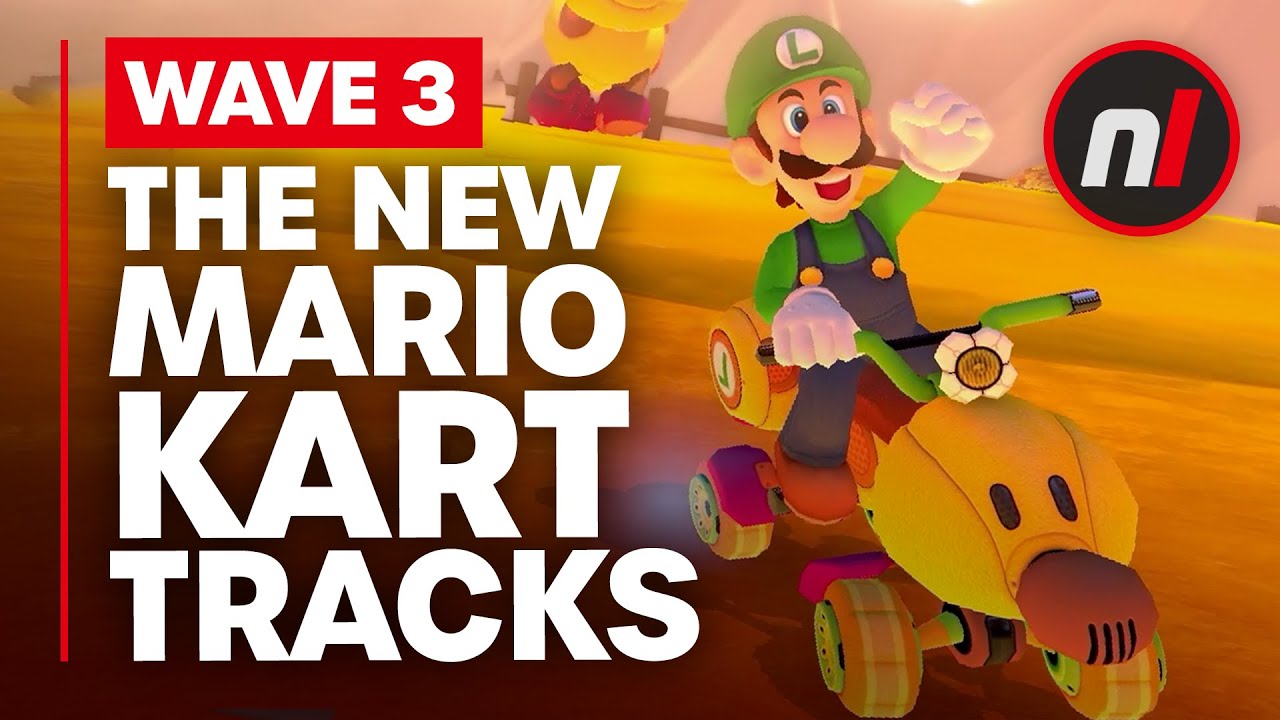 The NEW Mario Kart 8 Deluxe Tracks (Wave 3) – Switch Gameplay