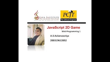 JavaScript 2D Game Development | Java Institute For Advanced Technology
