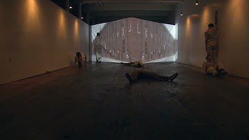 Mill Town,  Prism, Part 5,  Lewiston Bleach Corner Building-Stephan Koplowitz