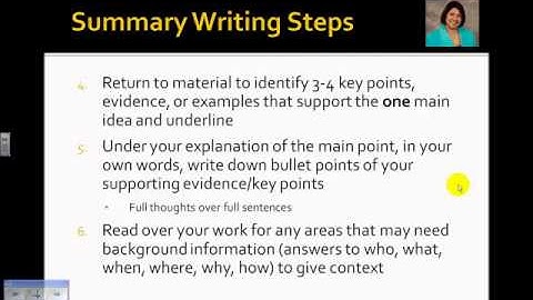 Mastering the Skill of Summary Writing