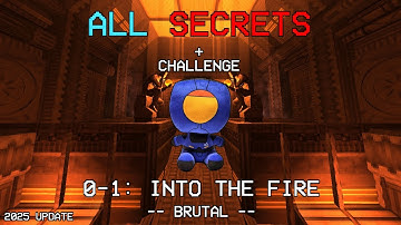 ULTRAKILL 0-1 REWORK: INTO THE FIRE - (ALL SECRETS, CHALLENGE, UPDATED)