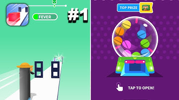 Jelly Shift - Obstacle Course - Hyper Hybrid Casual - Gameplay Walkthrough (iOS & Android)