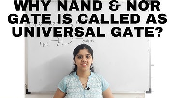 Why NAND & NOR is called as universal gates | Universal Gates | Digital Electronics
