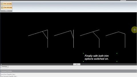 Draft it - micro lesson Chamfer