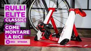 Rulli Elite wheel-on: come montare la bici (per freno a disco e tradizionale)