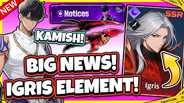 WE WON! IGRIS DARK CONFIRMED! KAMISH DAGERS COMING! HUGE NEWS! NEW NOTICE! [Solo Leveling: Arise]