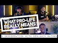 Southside Rabbi: [S2 E8: What Pro-Life Really Means: A Conversation with Benjamin Watson]