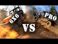 Can-Am Defender 6x6 vs Defender Pro on portals and 35s at Barnwell Mountain Recreational Area