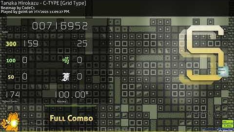 Day 488 of C-TYPE until slideracc is optional in osu! lazer