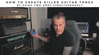 HOW TO CREATE KILLER GUITAR TONES | By using two amps simultaneously. screenshot 5