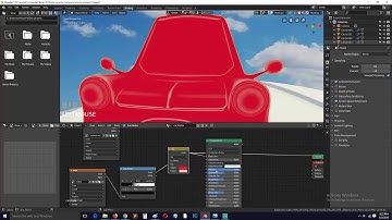 texturing a cartoon car in blender 2.8 speed modeling video