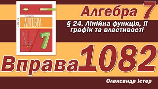 картинка: Істер Вправа 1082. Алгебра 7 клас
