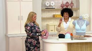 Jockey Forever Fit Soft Touch Lace Molded Cup Bra on QVC screenshot 2