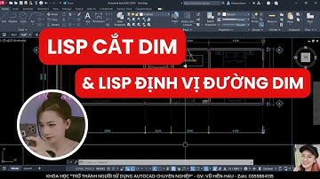 [FREE] LISP CẮT DIM & LISP ĐỊNH VỊ ĐƯỜNG DIM | Lisp cad hay