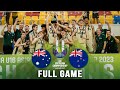 FINAL Australia V New Zealand Full Basketball Game FIBA U16 Asian Championship 2023