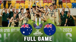 FINAL: Australia v New Zealand | Full Basketball Game