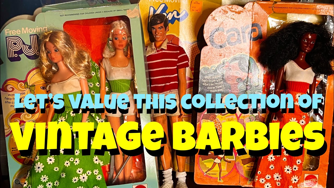 “Valuing My Toy Collection” Ep 231 Vintage Barbie clothes, Free Moving Barbies, Byron Lars Barbies