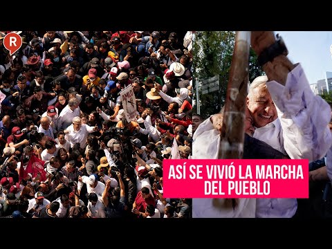 #MarchaDelPueblo: Así se vivió la gran manifestación por la 4T y el presidente AMLO. ¡IMPRESIONANTE!