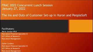The Ins And Outs Of Customer Set Up In Hrs Peoplesoft