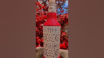 Watch Full Tutorial Video On My Channel #Short #Shorts #Bhowmickart #Bottleart
