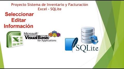 Proyecto Sistema Inventario Facturación SQLite - Editar Información